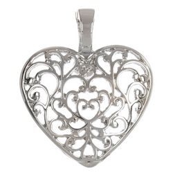 Wearable Art By Roman Heart Pendant