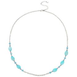 Wearable Art 30 In. Shell Bead Chain Necklace