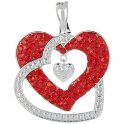 Intertwined Hearts Enhancer With Magnet Closure