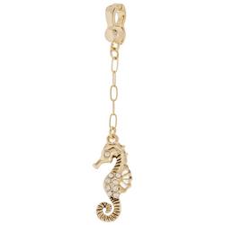 Pave Seahorse Enhancer With Magnet Closure