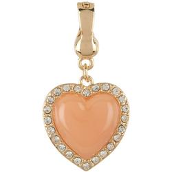 Cabachon Heart Enhancer With Magnet Closure
