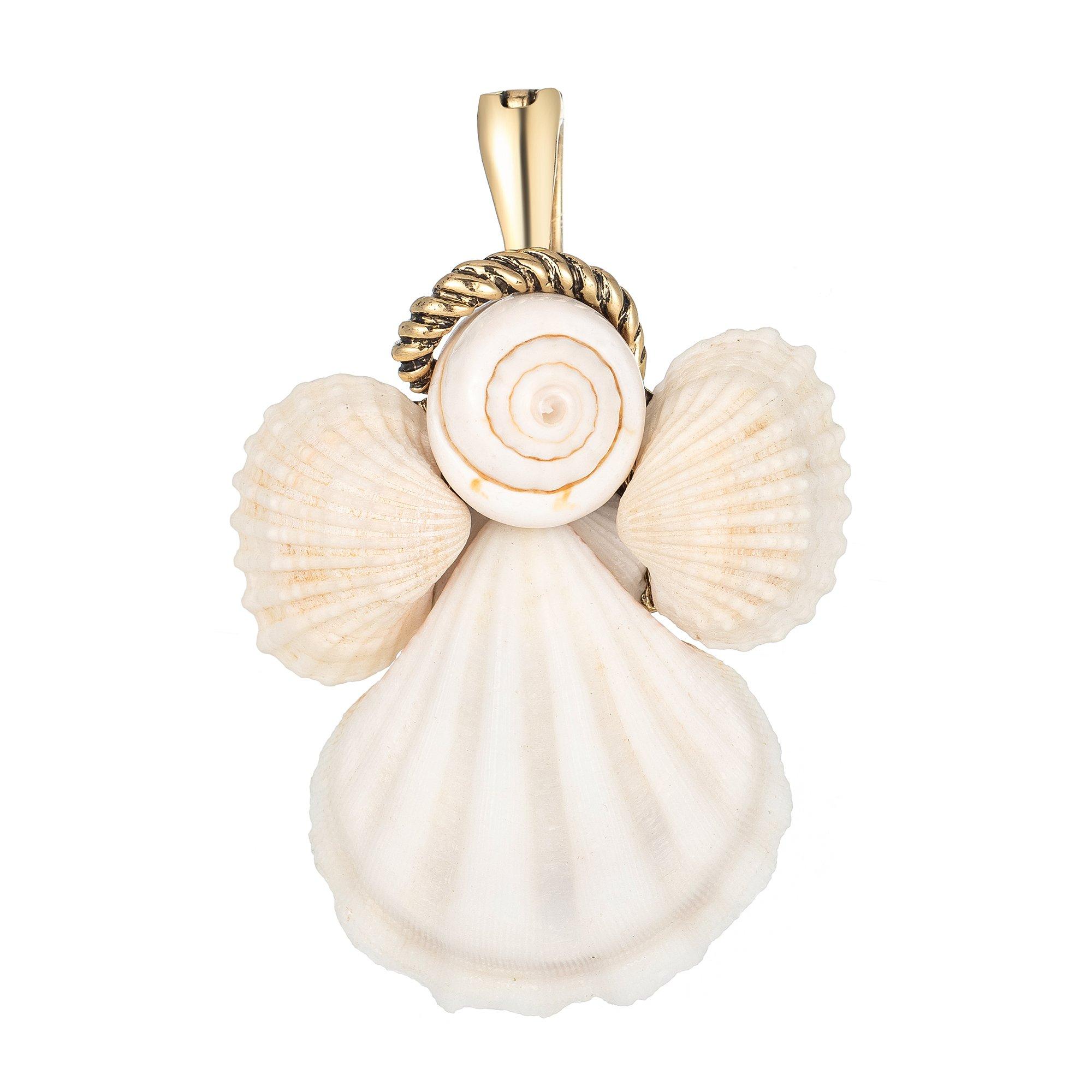 Xmas Shell Angel Pendant Magnet Enhancer