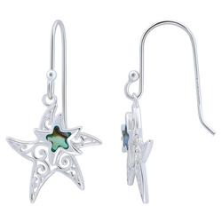 Filigree Starfish Dangle Earrings
