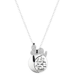 Peanuts Pave Snoopy I Love You To The Moon Pendant Necklace