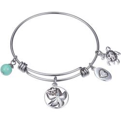 Wish Upon A Starfish Bangle Bracelet