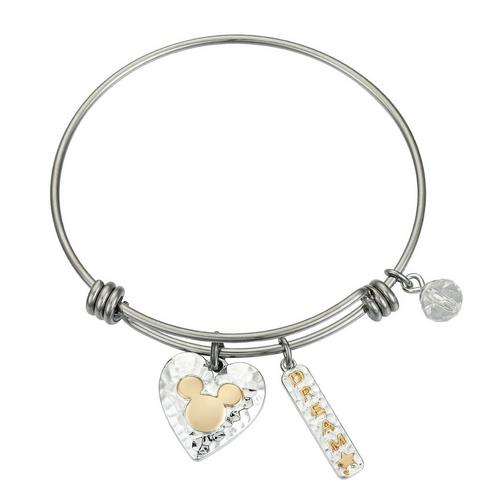 Disney Mickie Heart Dream Charms Expandable Bracelet