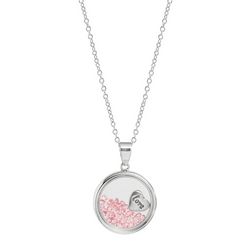 Athra 18 In. Love You Shakey Charm Necklace