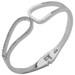 2.5 In. Pave Loops Bangle Bracelet