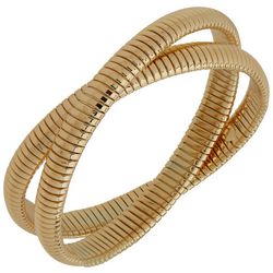 Nine West 2-Pc. Coil Stretch Bracelet Set