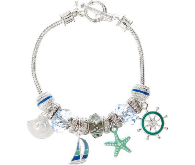 Personalize Your Own Cheerleading Charm Bracelet Large / XL: 8 / 5 Charms
