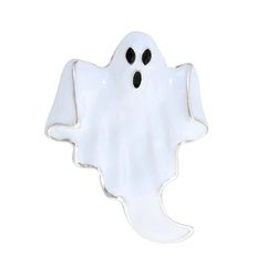 Napier Halloween Ghost Gold Tone Boxed Pin