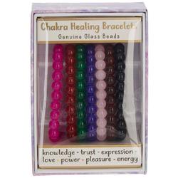 7-Pc. Chakra Healing Stretch Bead Bracelet Set