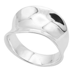 Ocean Treasures Wide Polished Band Boxed Ring