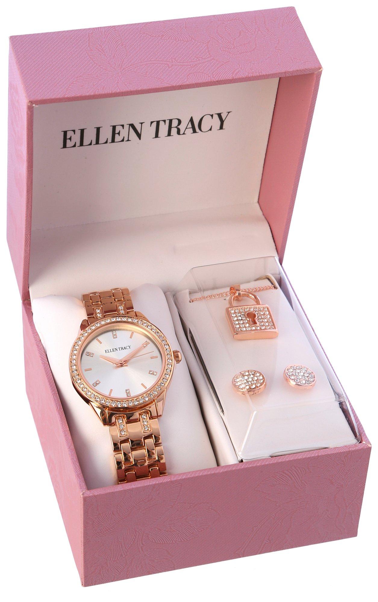 ELLEN TRACY WATCH GIFT SET