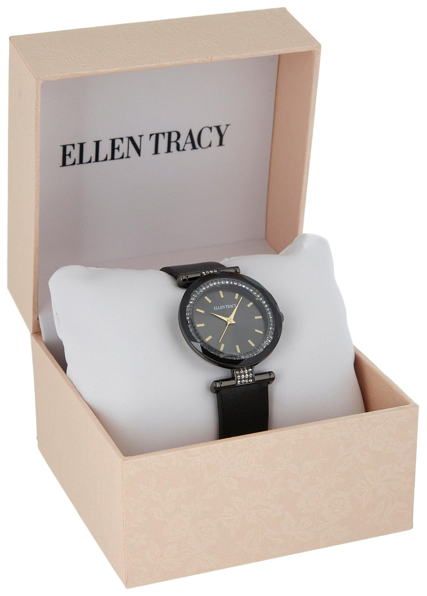 Ellen Tracy Womens Diamond Collection Black Watch Bealls Florida