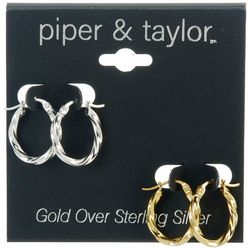 Piper & Taylor Womens 2-pc.Earrings Set