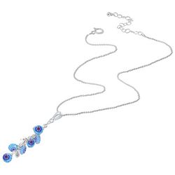 Bunulu Glass Millefiori Bead Cluster Pendant Necklace