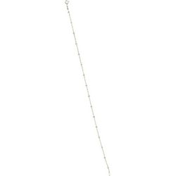 Signature Sterling Silver Singapore Anklet