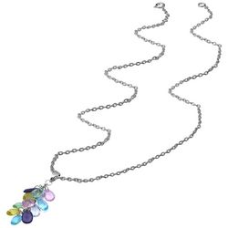 Piper & Taylor Glass Bead Cluster Pendant Necklace