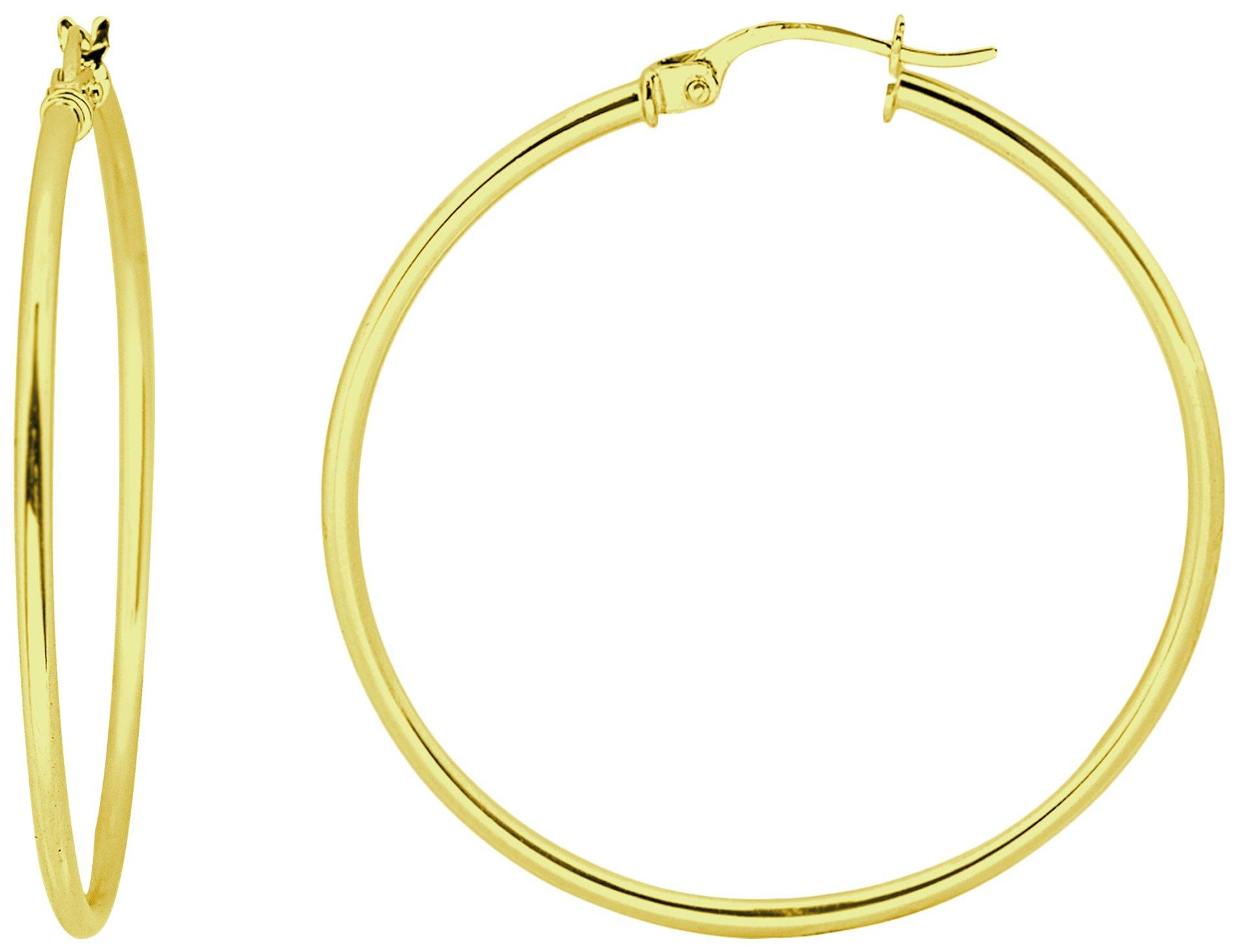 Piper & Taylor 50 mm Hoop Earrings