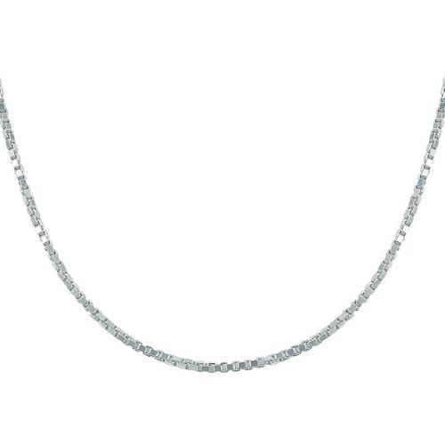 Piper & Taylor 18'' Box Chain Link Sterling