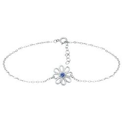 Piper & Taylor 9 In. Flower Chain Anklet With Extender