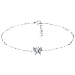 Piper & Taylor 9 In. Butterfly Chain Anklet With Extender