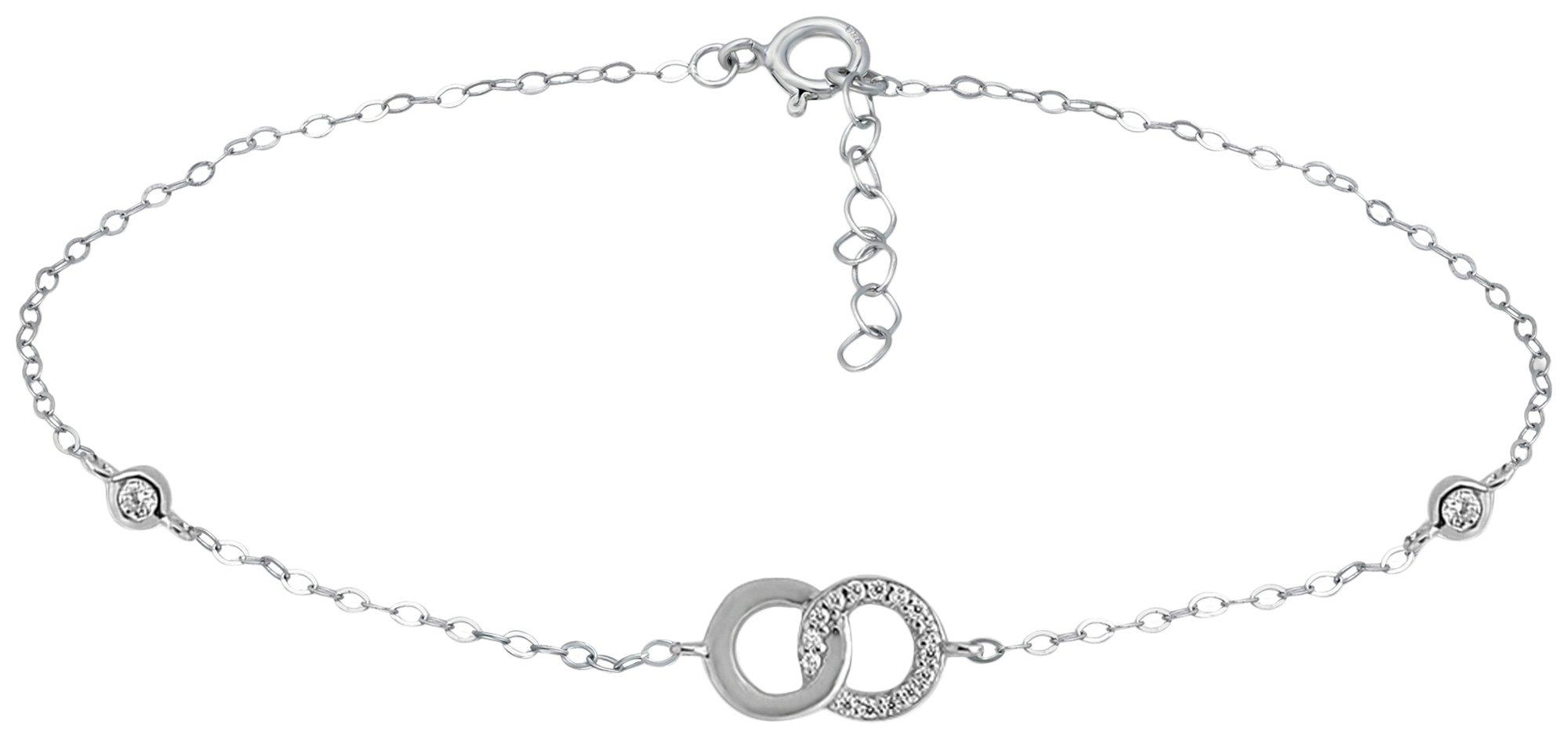 Piper & Taylor 9 In. Circles Chain Anklet With Extender