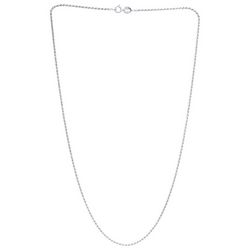 Piper & Taylor 18 In. Polished Rope Chain Necklace