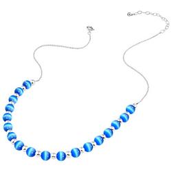 Frontal Beaded Chain Necklace