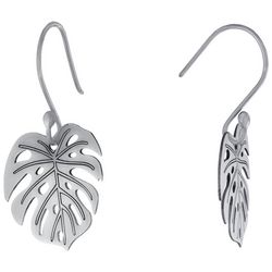Piper & Taylor Monstera Leaf Drop Earrings