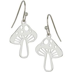 Piper & Taylor 1 In. Cutout Mushroom Dangle Earrings