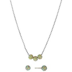 Piper & Taylor 2-Pc. Fireball Necklace & Post Earrings Set
