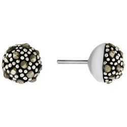 Piper & Taylor Crystal Round Ball Stud Earrings