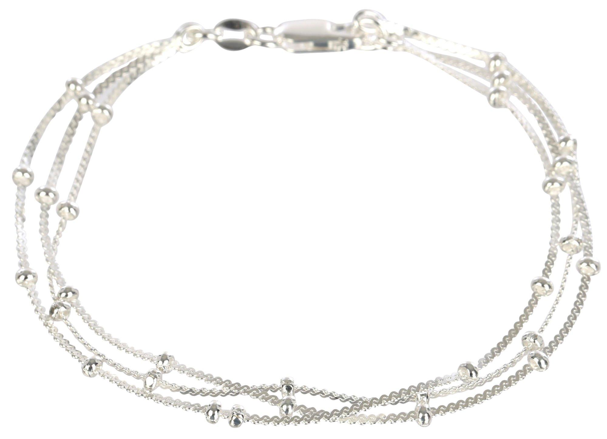 Piper & Taylor 3-Row Chain Bracelet