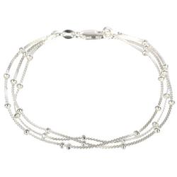 3-Row Chain Bracelet