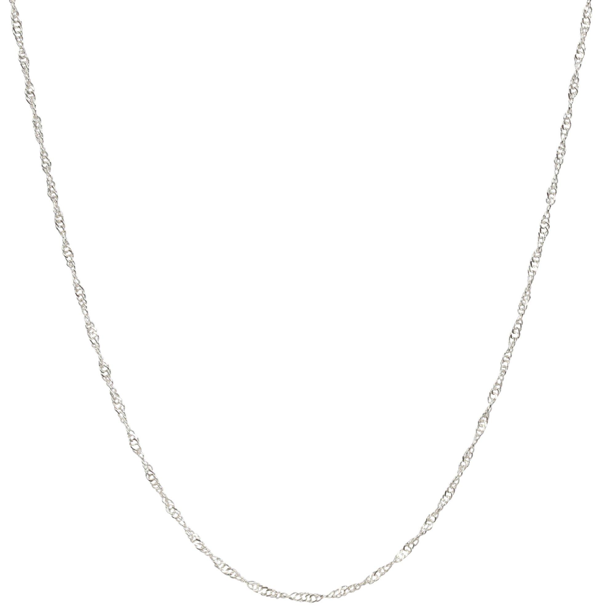 Piper & Taylor 18 In. Singapore Chain Necklace