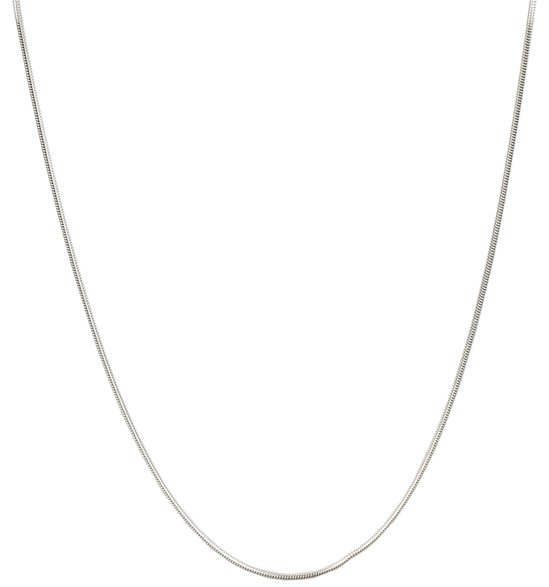 Piper & Taylor Silver Tone Snake Chain Necklace