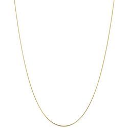 Piper & Taylor 20 In. Gold Plate Snake Chain Necklace