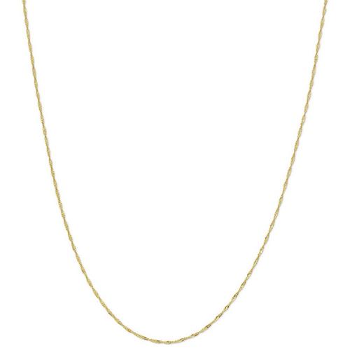 Piper & Taylor 18'' Singapore Chain Necklace