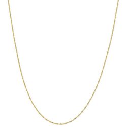 Piper & Taylor 20'' Singapore Chain Necklace