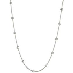 16'' Snake & 4mm Ball Chain Necklace