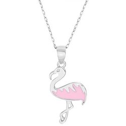 Piper & Taylor Flamingo Pendant Necklace