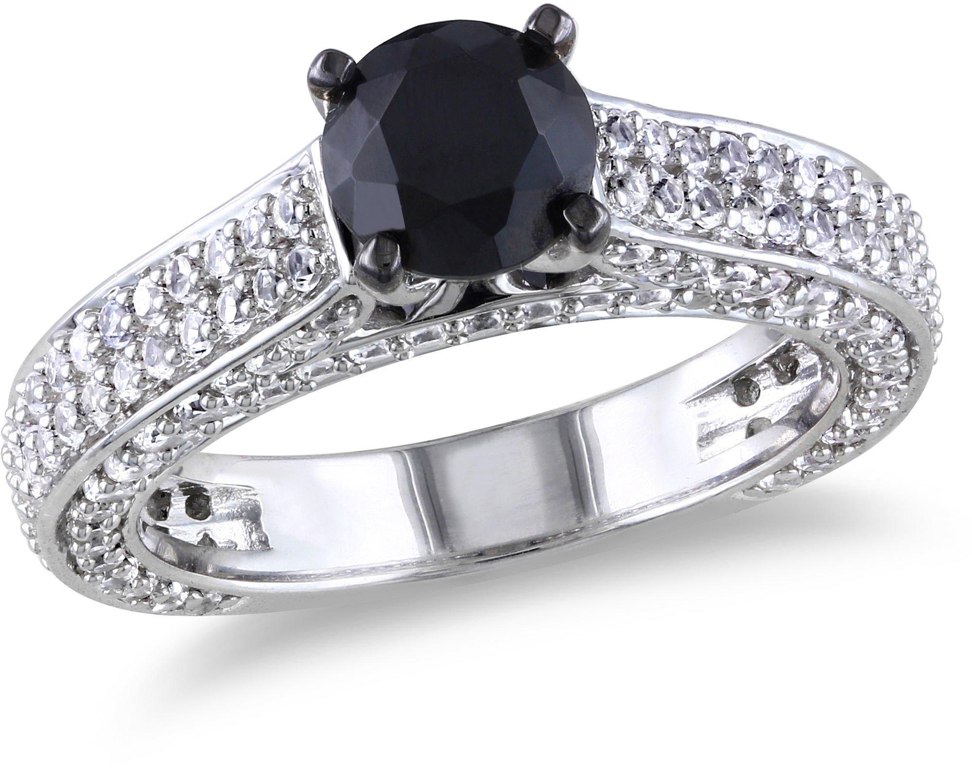 3-ct. T.G.W. Black Spinel Ring