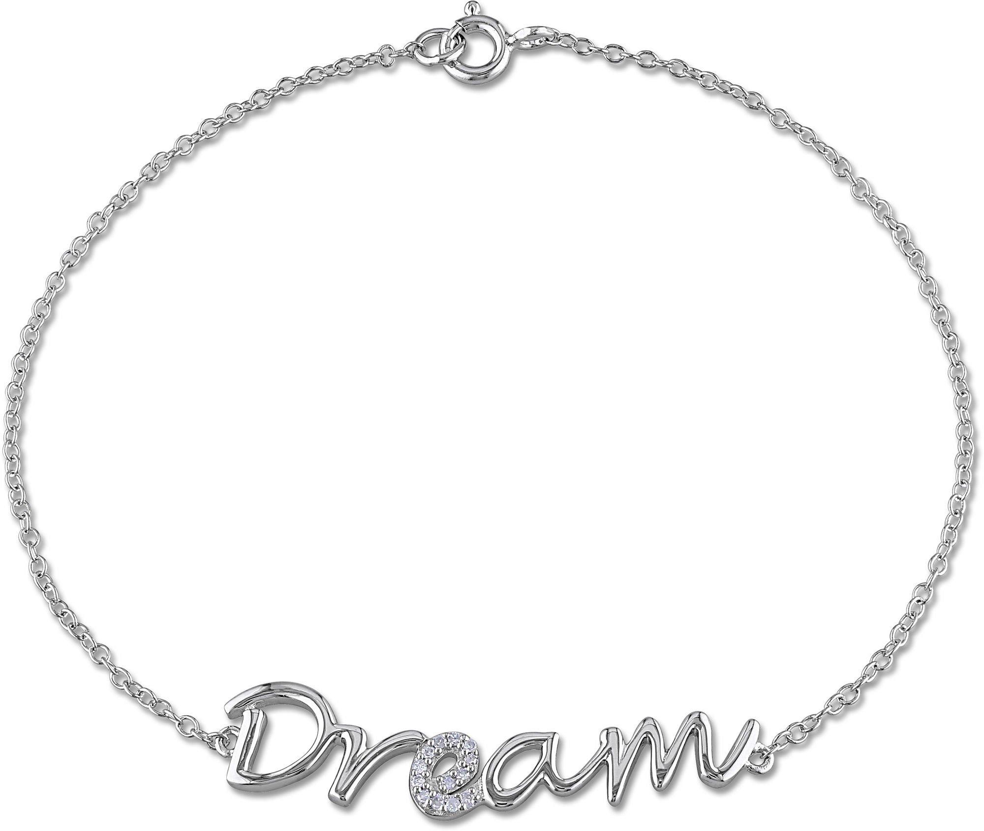 .04-ct. T.W. Diamond Dream Bracelet