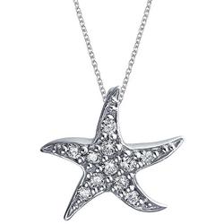 Jewelry Happy Starfish Pendant Necklace