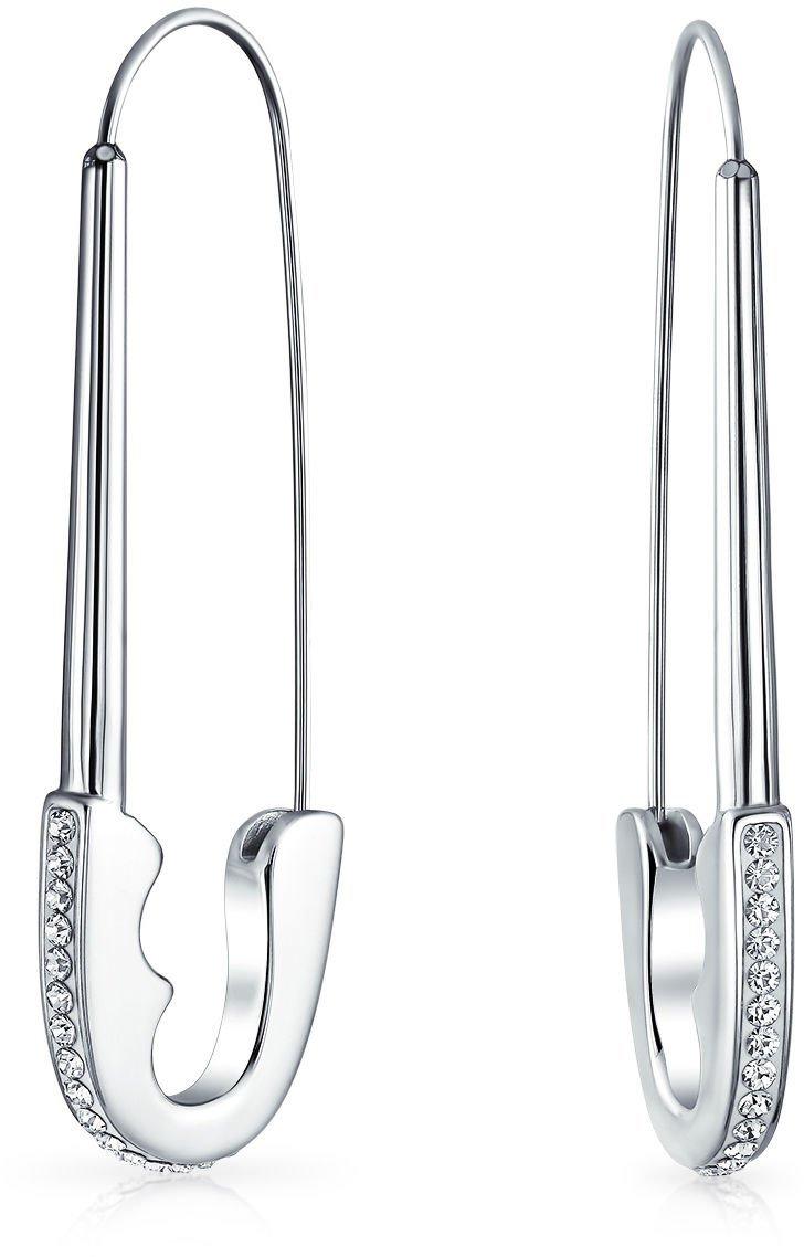 silver safety pin