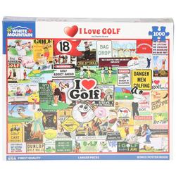 I Love Golf 1,000-Piece Puzzle