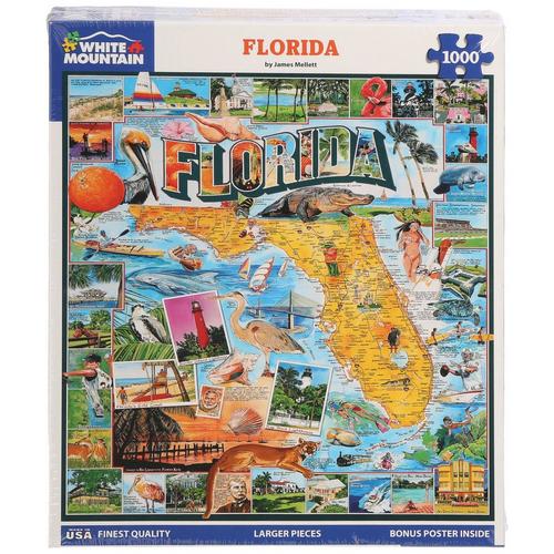 White Mountain Florida 1,000-Piece Puzzle