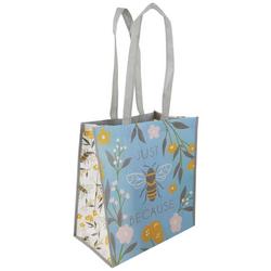 Just Because Floral Bee Reusable Bag